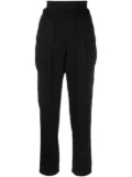 Fabiana Filippi Bevagna layered track pants - Black