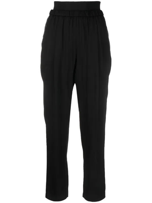 パンツ FABIANA FILIPPI Woman Pants Black PAD264F255D646 825 Fabiana Filippi Outlet: Pants woman - Black | Fabiana