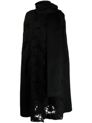 コート Elie Saab Wool embroidered coat Black Elie Saab Wool Embroidered Coat Coats Black - Wanan Luxury