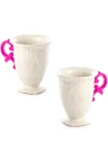 Seletti I-Wares porcelain mug (set of two) - White
