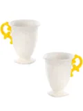 Seletti I-Wares porcelain mug (set of two) - White