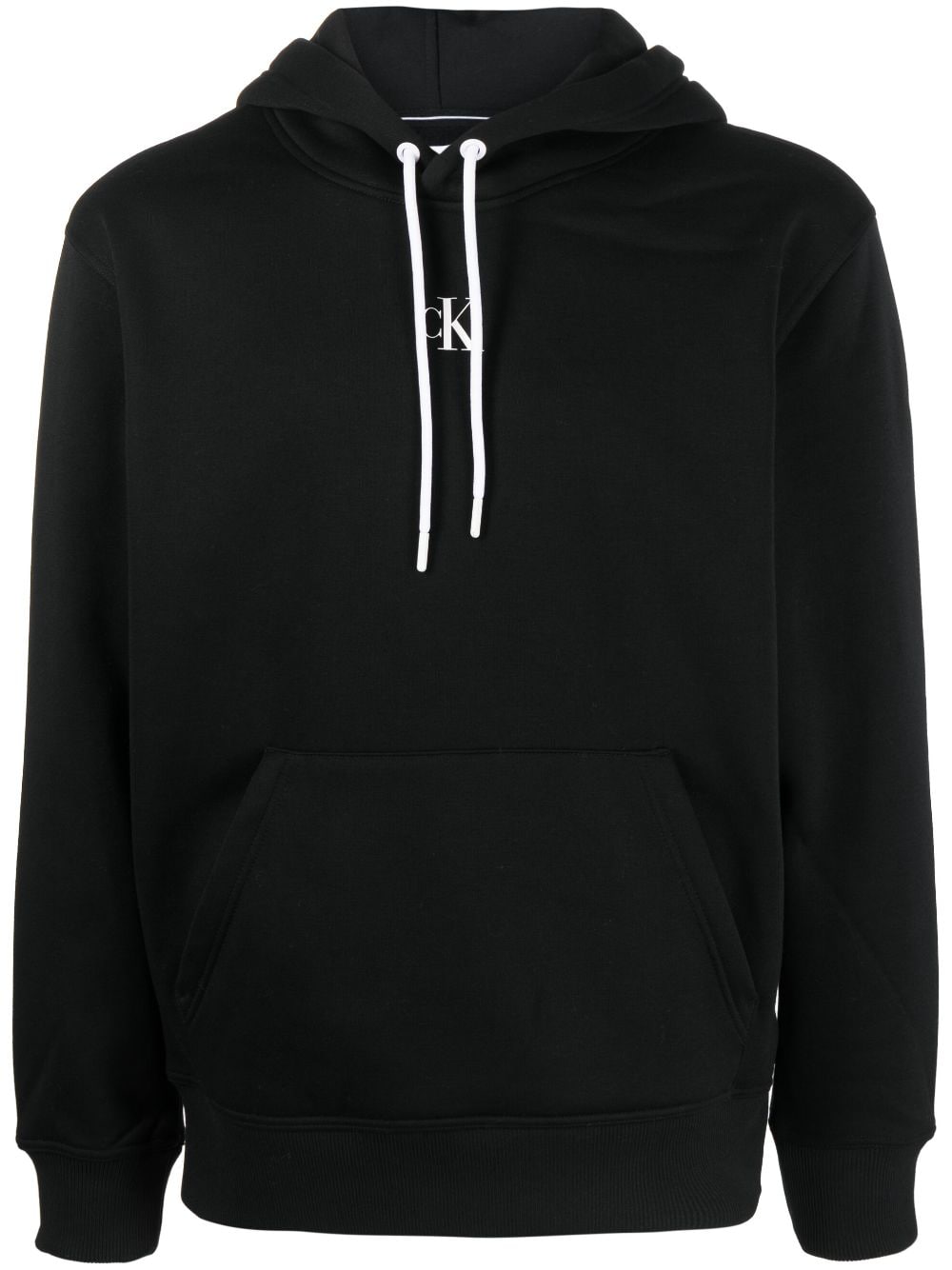 Image 1 of Calvin Klein logo-print hoodie