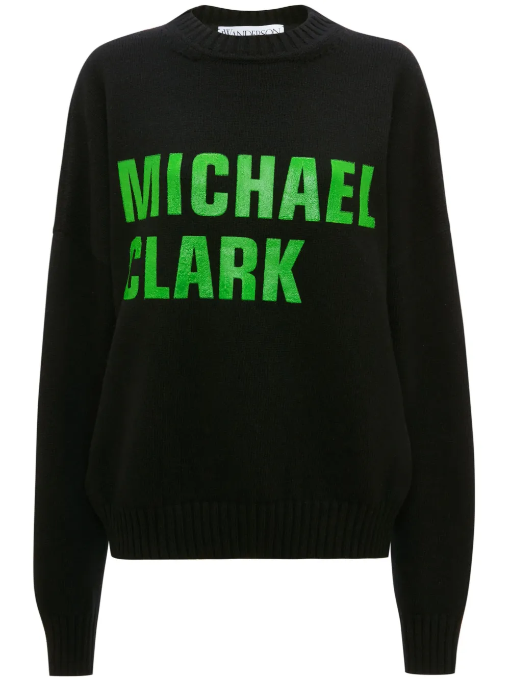 JW Anderson x Michael Clark pull - Noir Top Merken Winkel