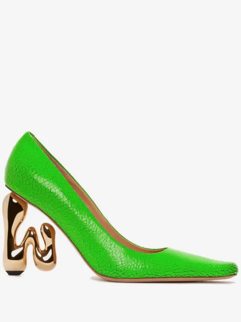 JW Anderson escarpins en cuir JW à talon sculpté