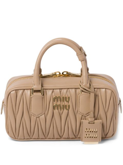 Miu Miu Arcadie matelasse nappa-leather bag Women