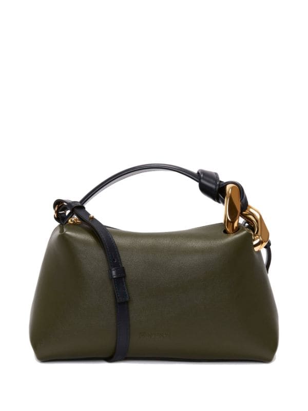 JW Anderson Corner Leather Crossbody Bag Farfetch