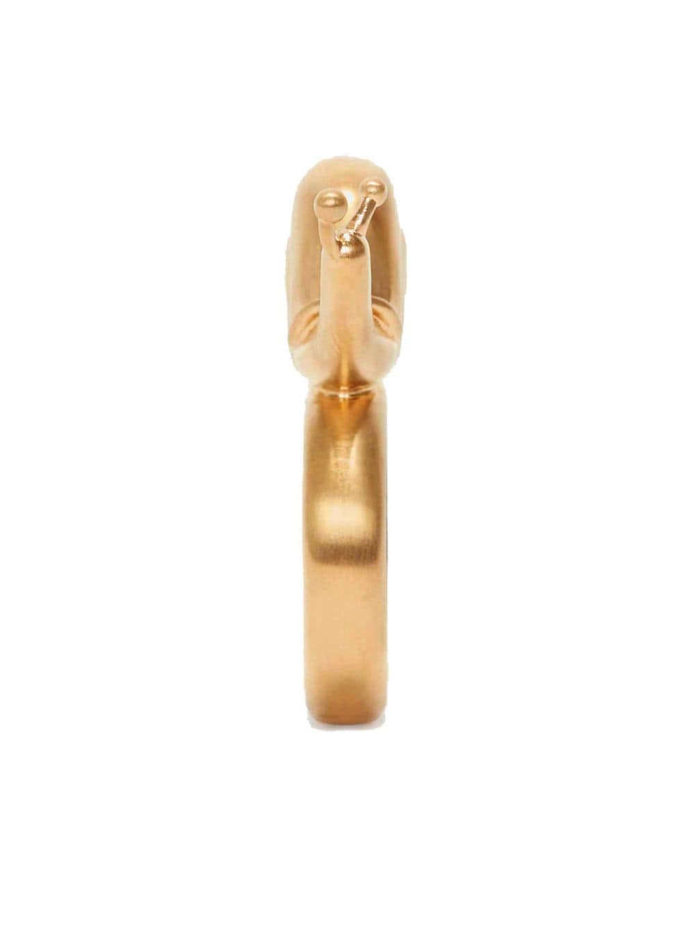 Shop Jw Anderson Snail Polished Ring In Gold