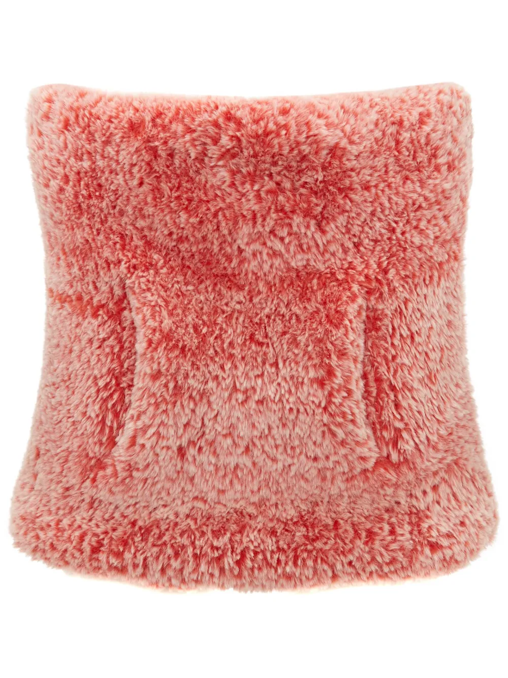 JW Anderson haut bandeau à poche avant - Rouge Top Merken Winkel