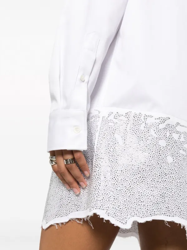 【送料&関税込】J.W. Anderson Rhinestone Shirt Dress J.W. Anderson Rhinestone Shirt Dress | italist