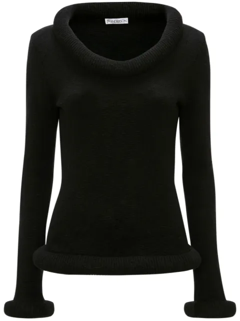 JW Anderson bumper-trim cotton jumper 