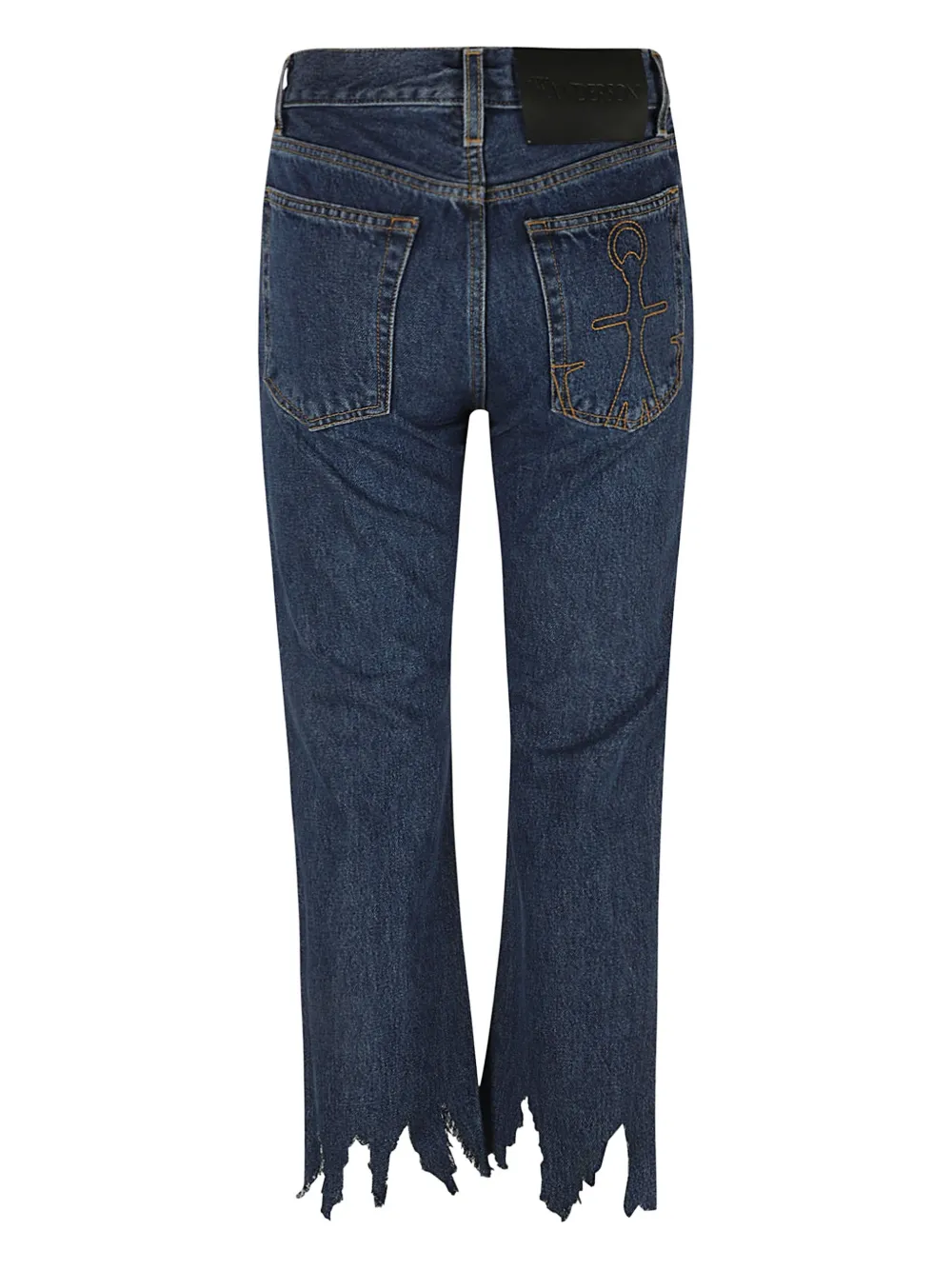 JW Anderson logo-patch belt-loop jeans | Straight-Leg Jeans | Image 2