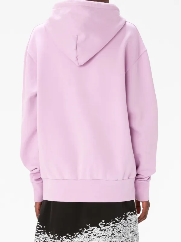 Tシャツ・カットソー JW ANDERSON Men Hoodies JW0191PG1632748 Purple JW Anderson graphic-print Cotton Hoodie | Purple | FARFETCH AZ