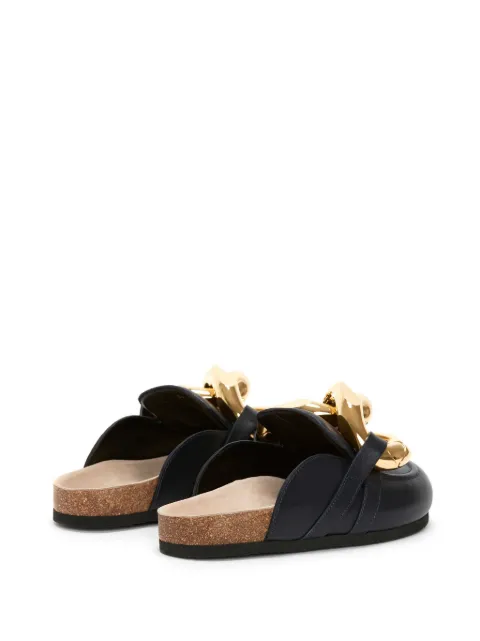 JW Anderson Chain round-toe leather mules ANW35004E18702 - 2