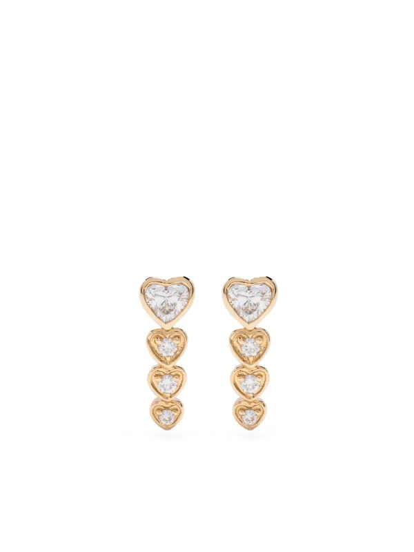 Shay 18CT Yellow Gold Diamond Earrings