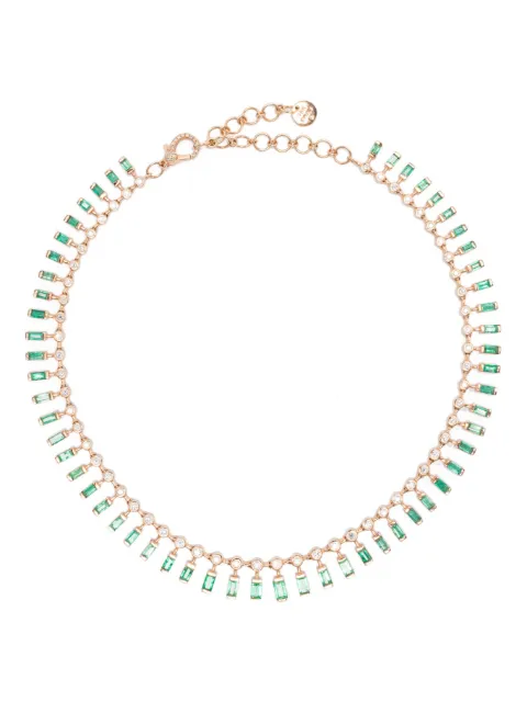 SHAY collar Dot-Dash en oro rosa de 18kt