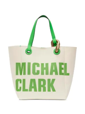★JW ANDERSON★Printing Canvas Tote Bag★Emerald★大人気★ MUSINSA | J.W.ANDERSON Printed Canvas Tote Bag - Emerald