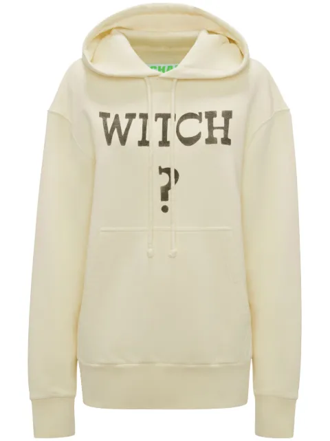 JW Anderson slogan-print cotton hoodie