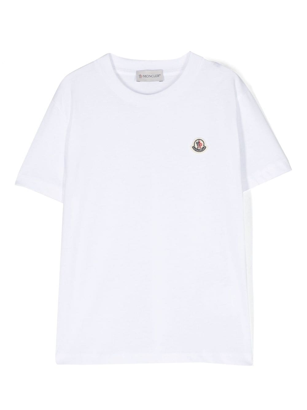 【セール新品】●新品/正規品● MONCLER Kids 袖ロゴ ネットパイピングTシャツ Tシャツ/カットソー