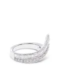 Swarovski Hyperbola band ring - Silver