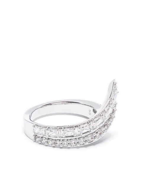 Swarovski Hyperbola band ring