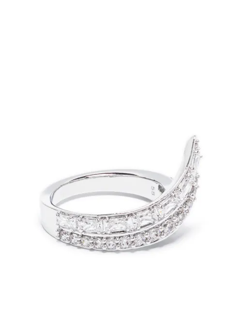 Swarovski anneau Hyperbola - Argent - Swarovski - Modalova