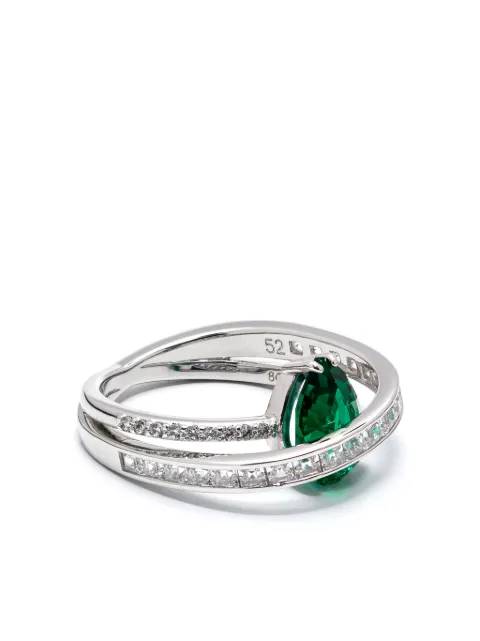 Swarovski Hyperbola Cocktail ring