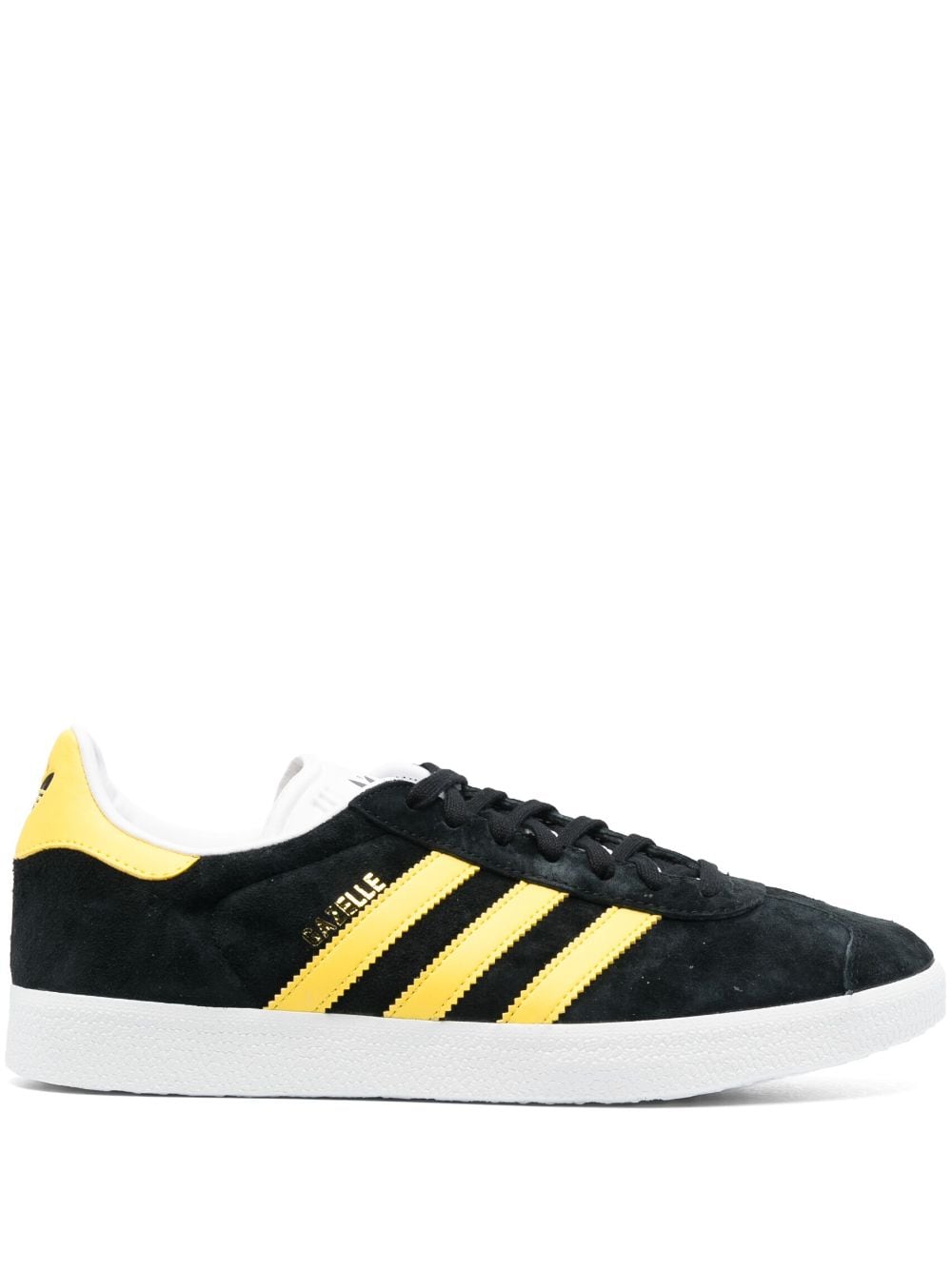 Adidas Originals Gazelle Lace-up Sneakers In Black