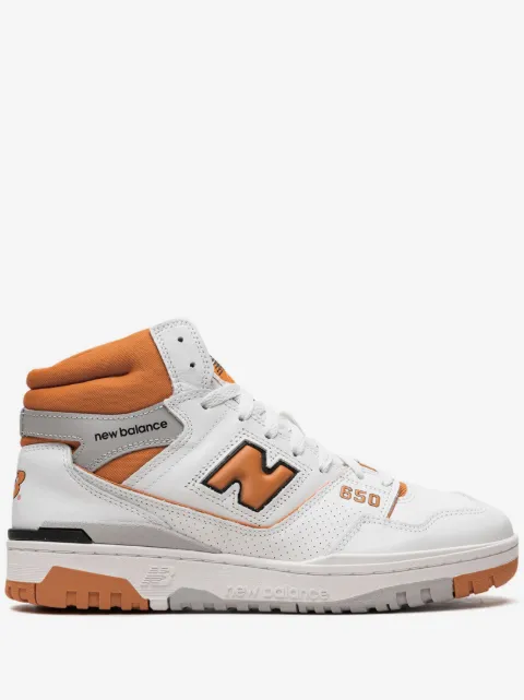 New Balance 650 "White/Canyon" sneakers
