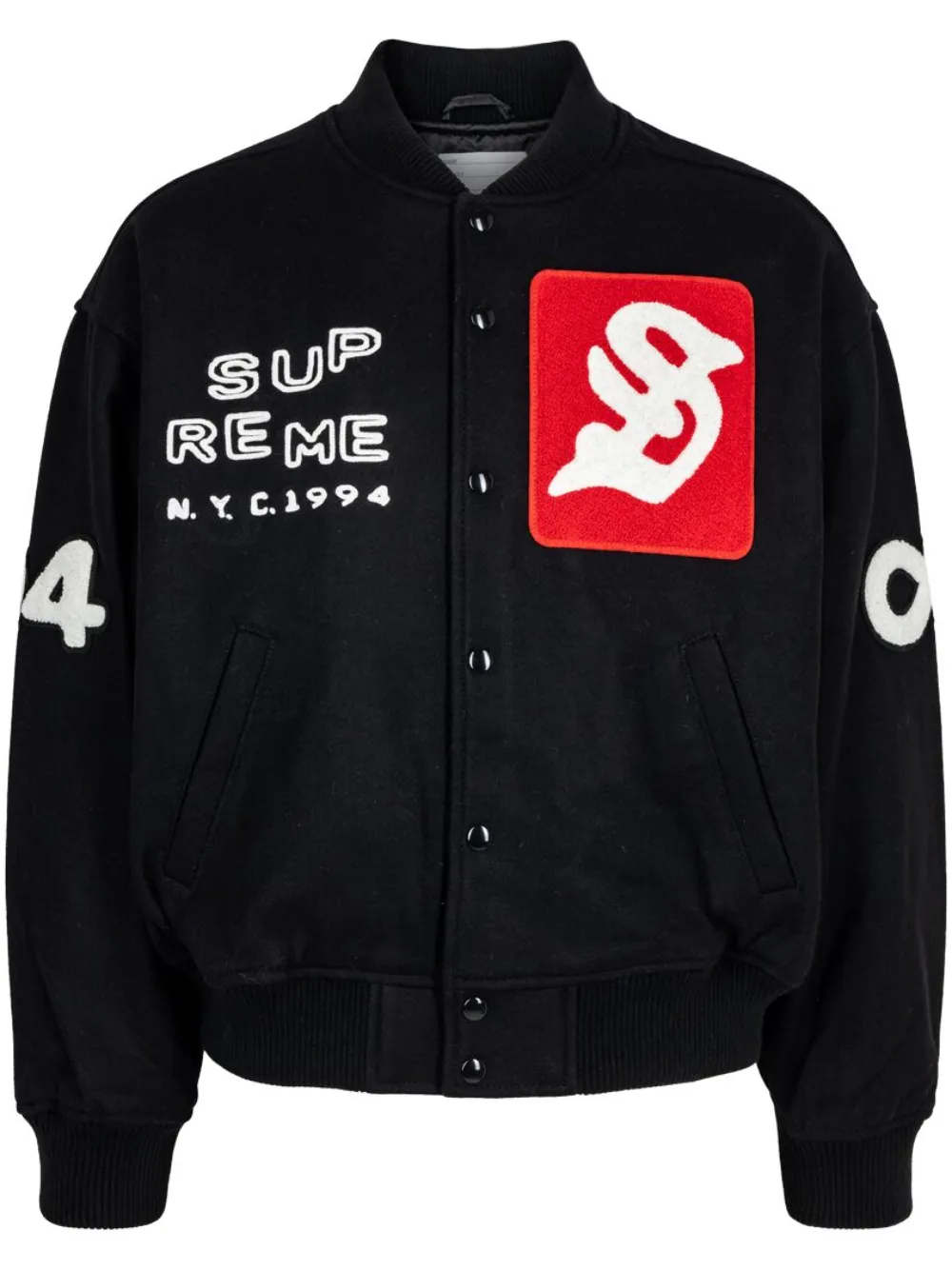 Supreme Tourist varsity "Black" jacket