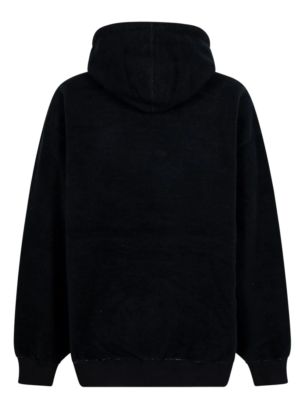 Supreme Hoodie met logo - Zwart