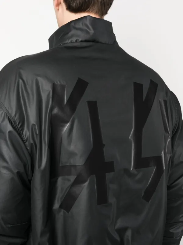 44 LABEL GROUP logo-print Bomber Jacket | Black | FARFETCH IE