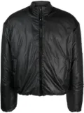 44 LABEL GROUP logo-print bomber jacket - Black