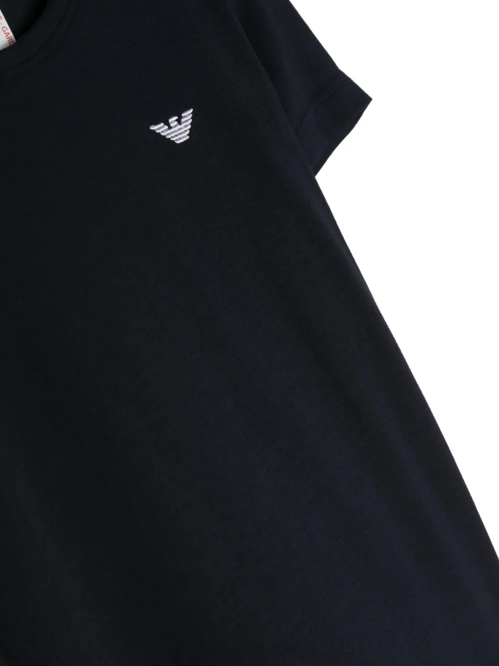 Emporio Armani Kids logo-embroidered Cotton T-shirt (set Of
