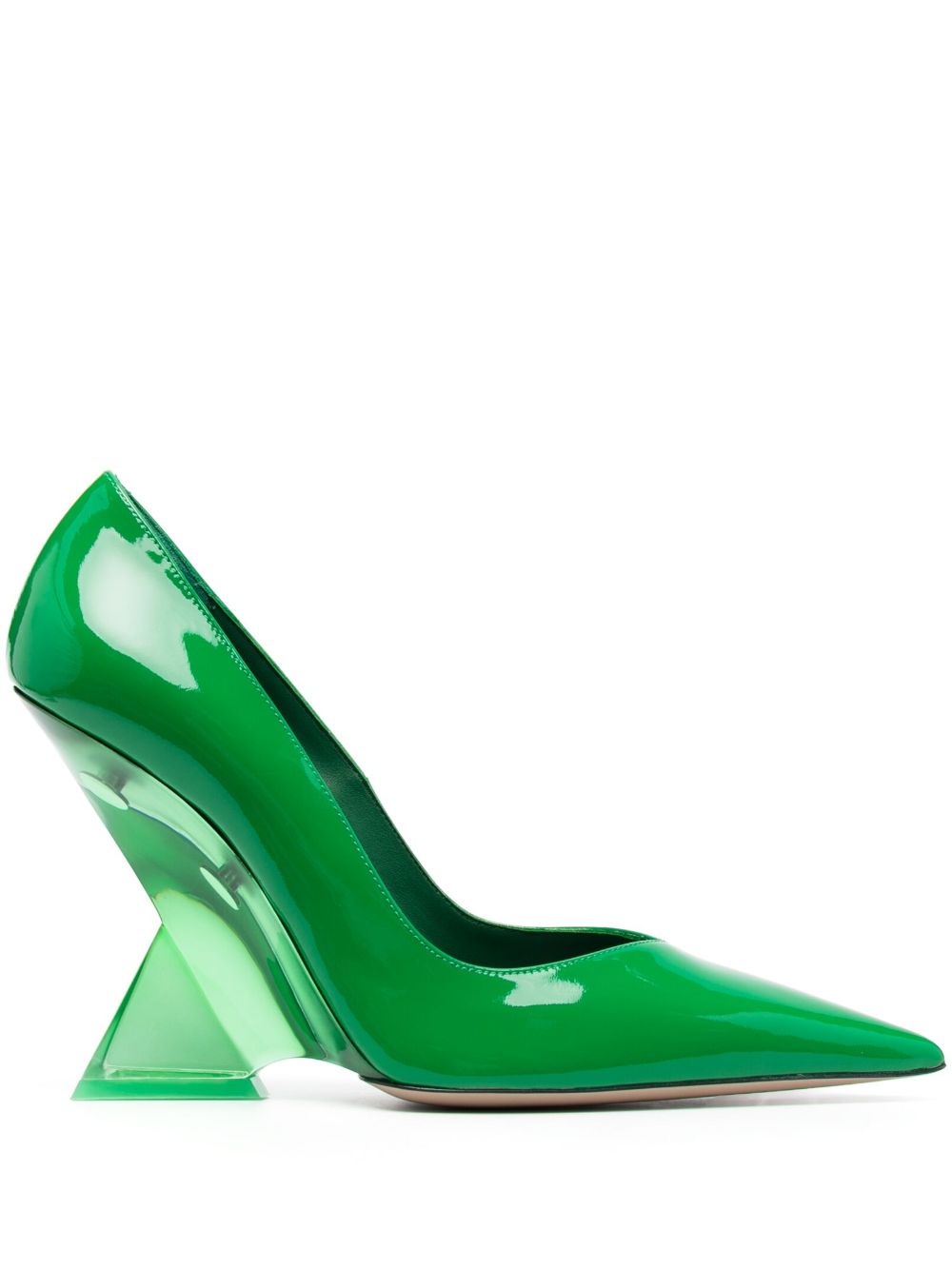 Image 1 of The Attico Cheope 95mm patent pumps