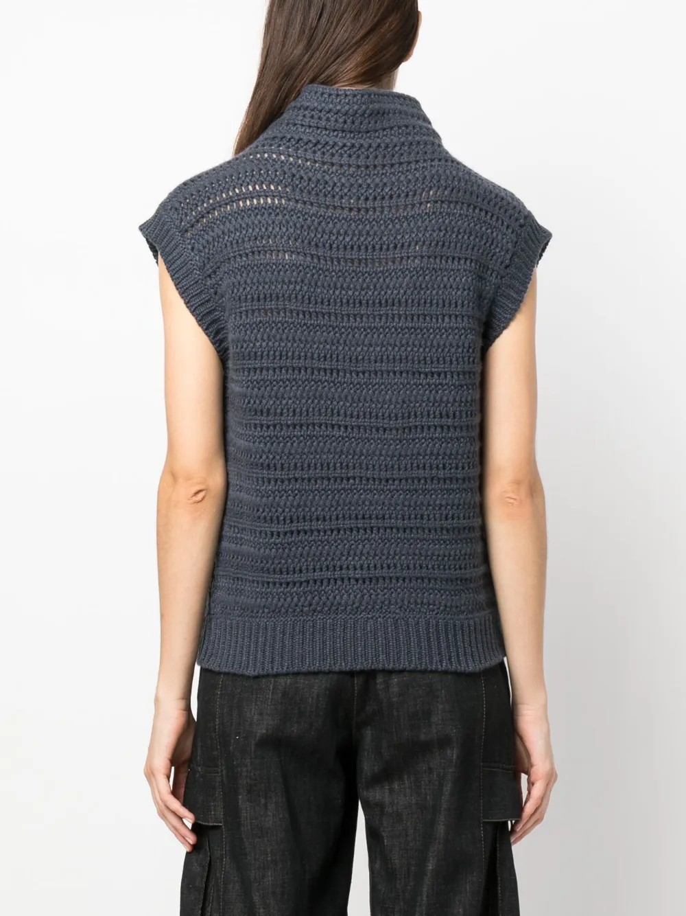 brunello cucinelli cashmere vest