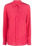 Lanvin button-down silk shirt - Pink