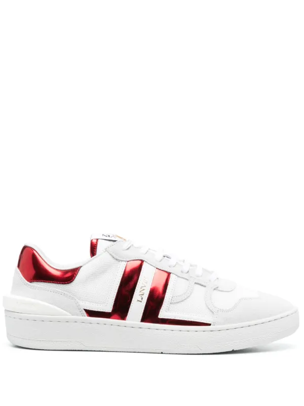 【関税込み】Lanvin ホワイト Clay メッシュ スニーカー Lanvin Clay メッシュスニーカー | ホワイト | FARFETCH JP