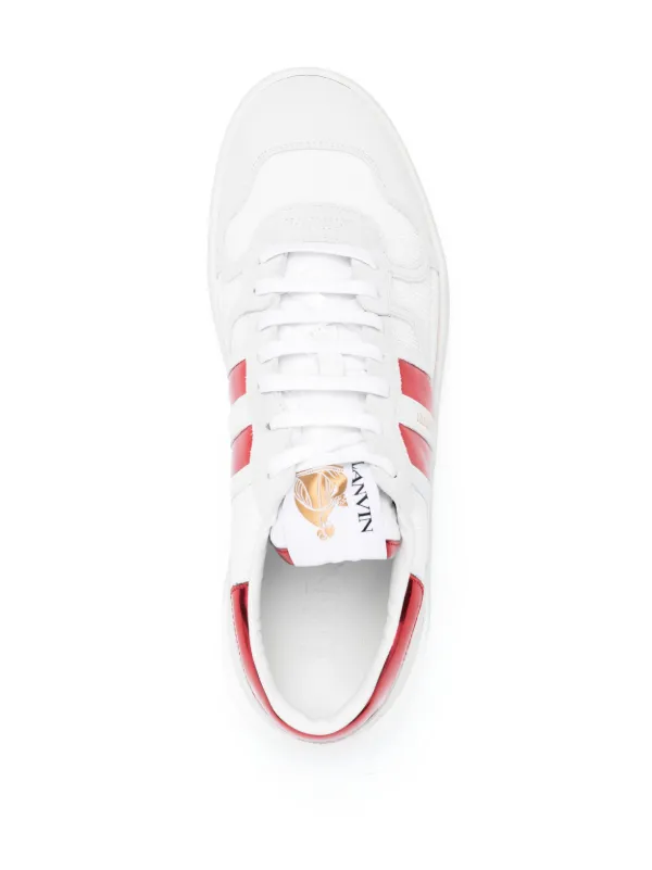 Lanvin Clay Leather Sneakers | White | FARFETCH
