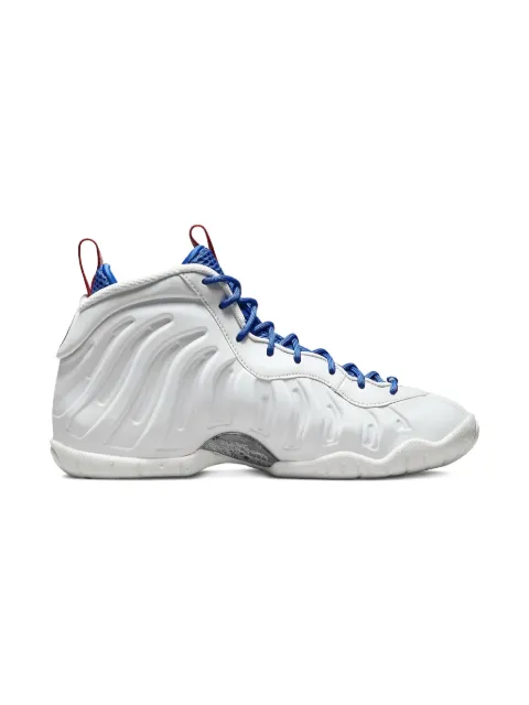Nike Kids Little Posite One USA Moon "Photon Dust/University Red/Game Royal/Metallic Silver" sneakers