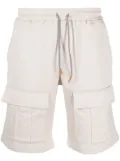 Eleventy drawstring track shorts - Neutrals