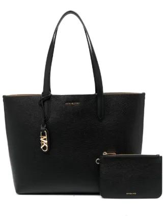 Michael Michael Kors エライザ レザー ハンドバッグ XL | ブラック