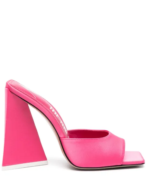 The Attico 119mm square-toe sandals