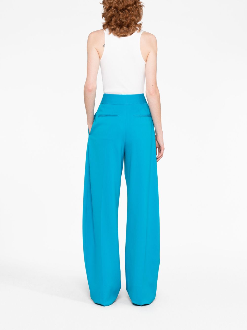 The Attico Gary virgin-wool trousers Women