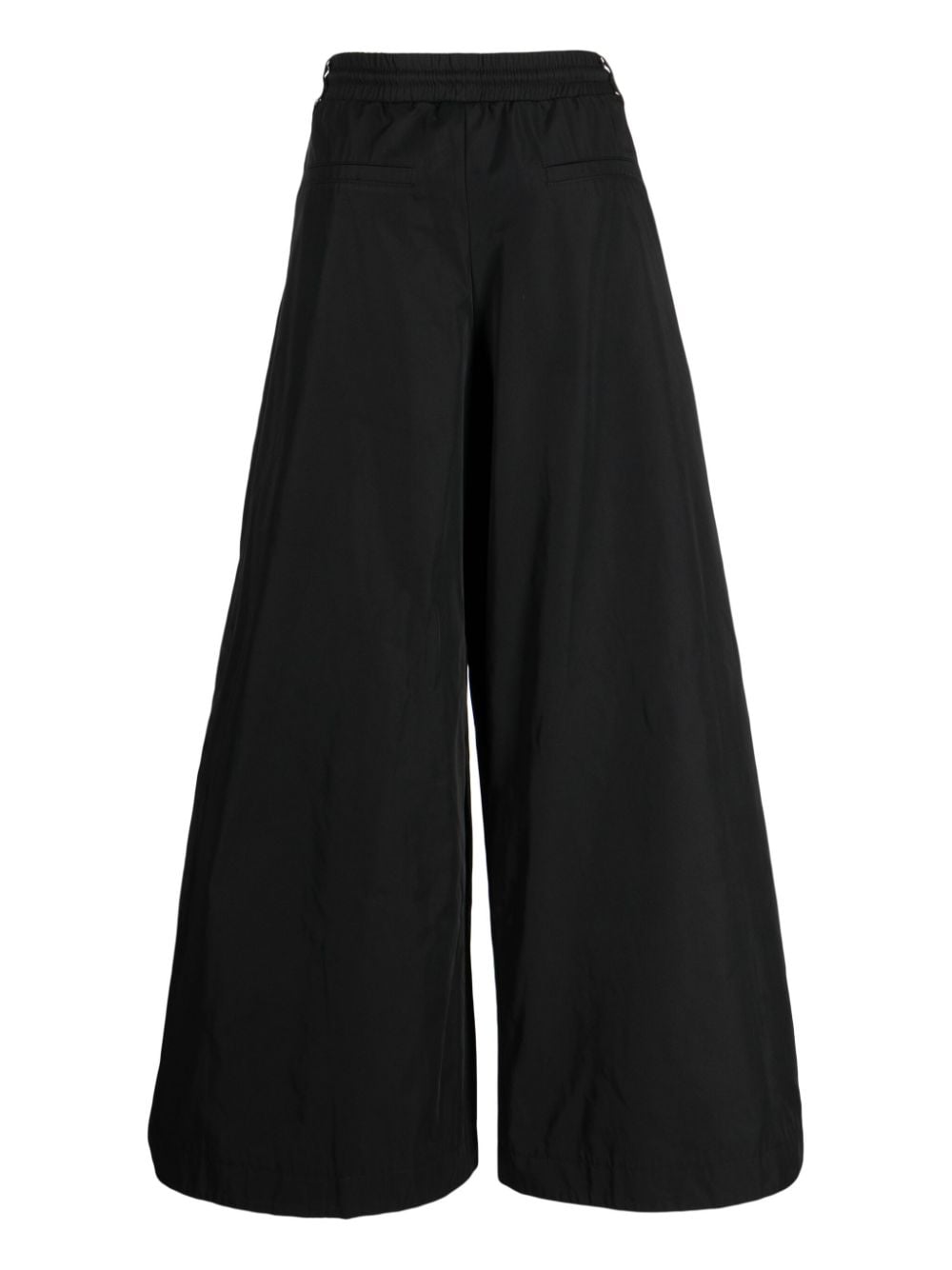 Melitta Baumeister oversized-pockets wide-leg trousers - Zwart