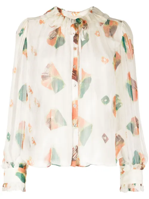 Blouse Pippa en soie - Ulla Johnson - Modalova