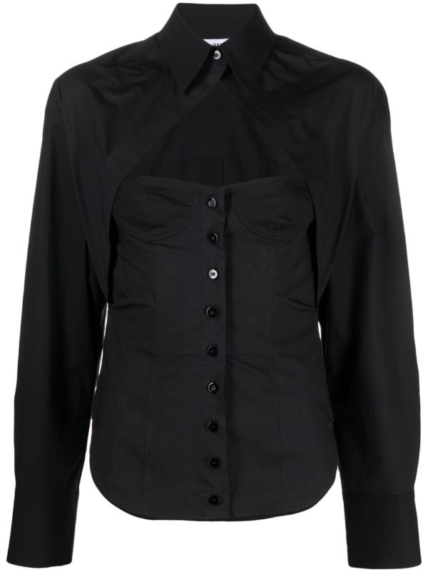 Camisa outlet estilo corset