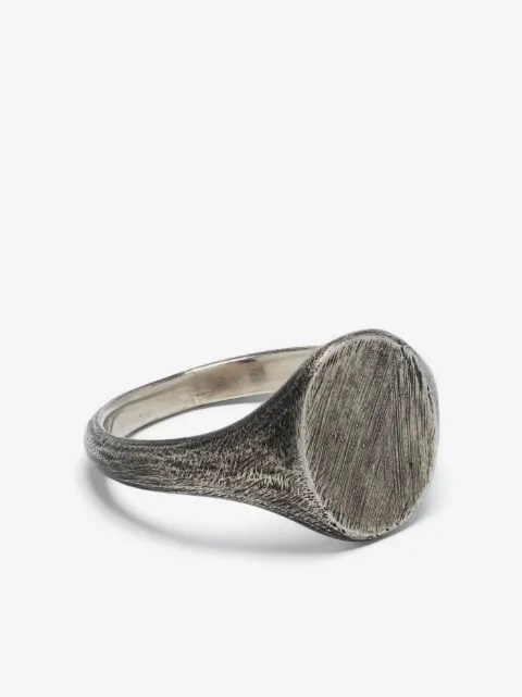 WERKSTATT:MÜNCHEN distressed-effect ring