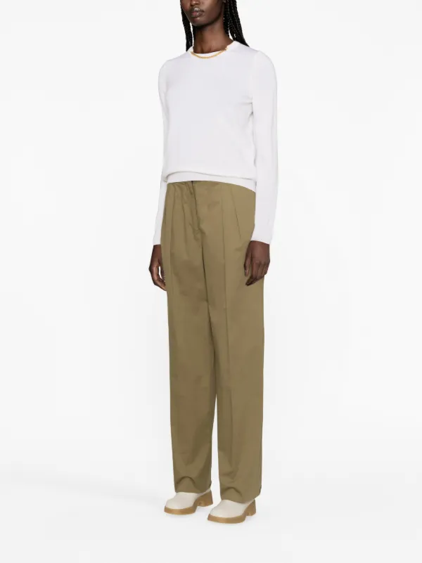 Stella McCartney chain-embellished Wool Jumper | White | FARFETCH RO
