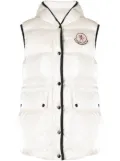 Moncler Hera hooded gilet - White