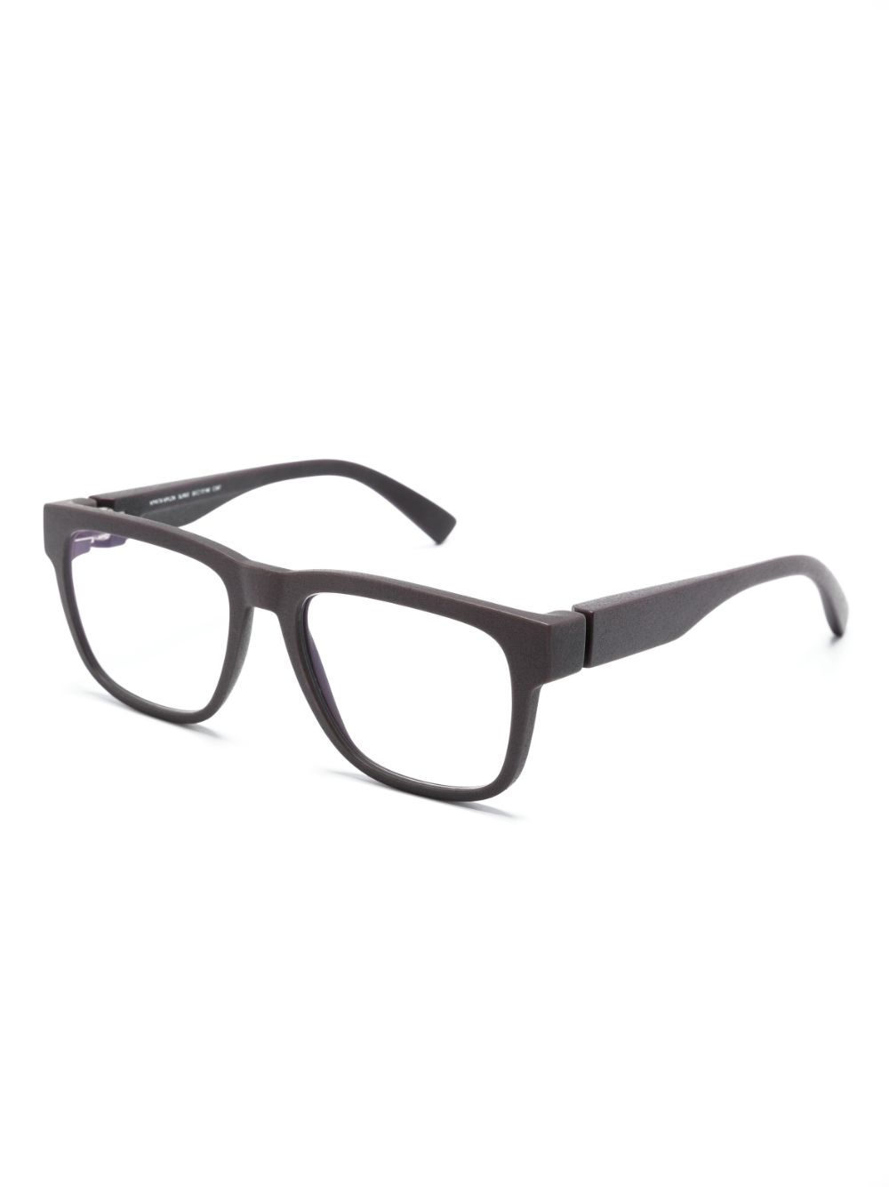 Mykita Bril met oversized montuur - Zwart